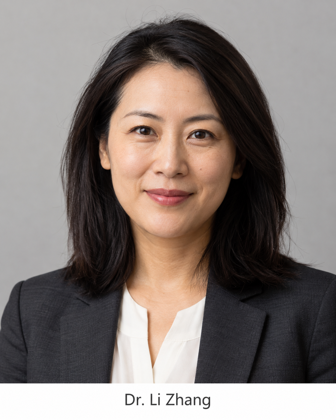 Portrait of Dr. Li Zhang